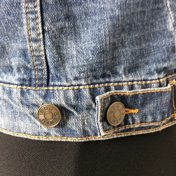 BDG Urban Outfitters Blue Denim Studded Jean Vest Size S - Picture 12 of 15